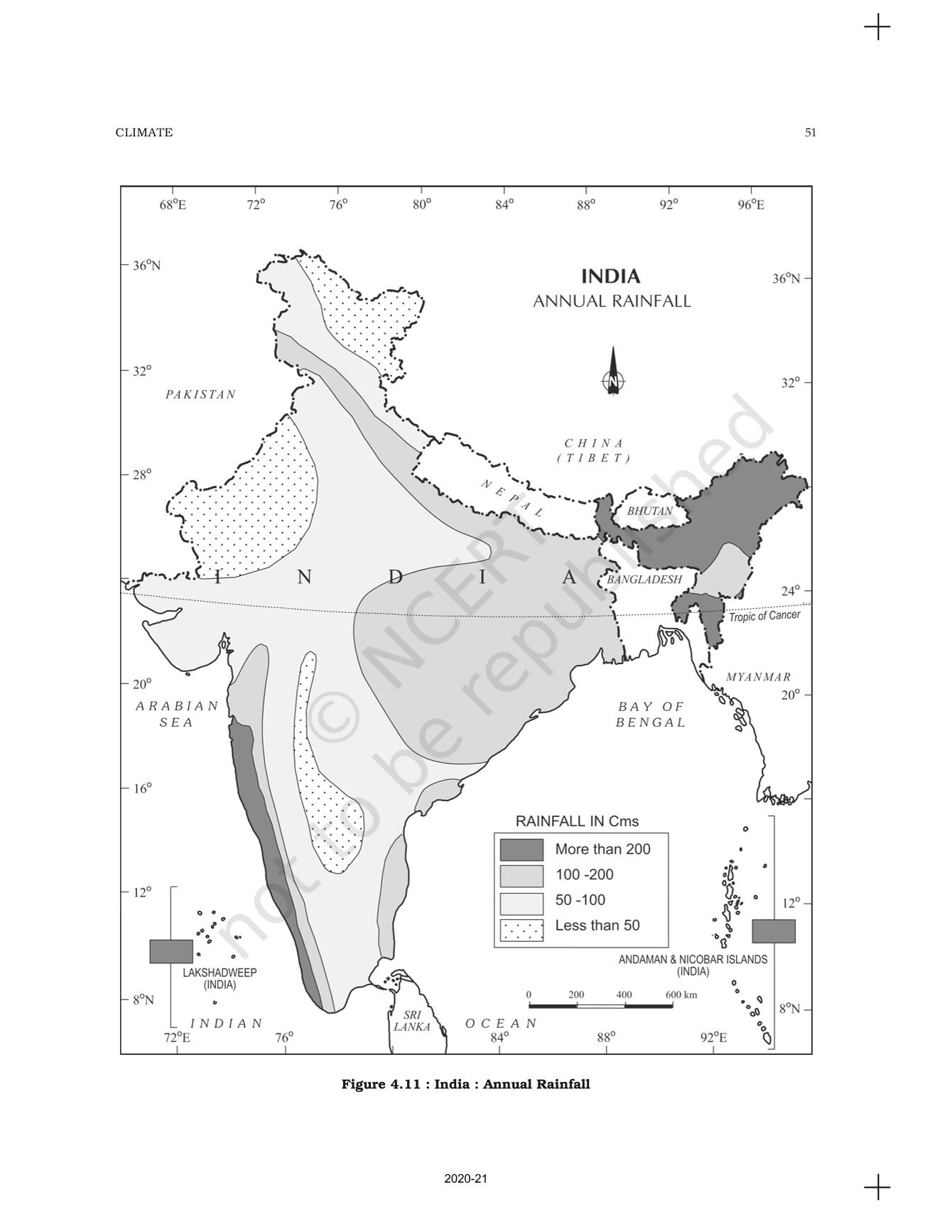 Climate NCERT Book Of Class India Physical Environment